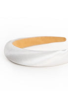 Padded Headband in White - Headband - My Accessories London